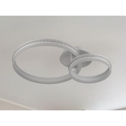 LED loftlampe dæmpbar LED/110W/230V 3000-6500K + fjernbetjening