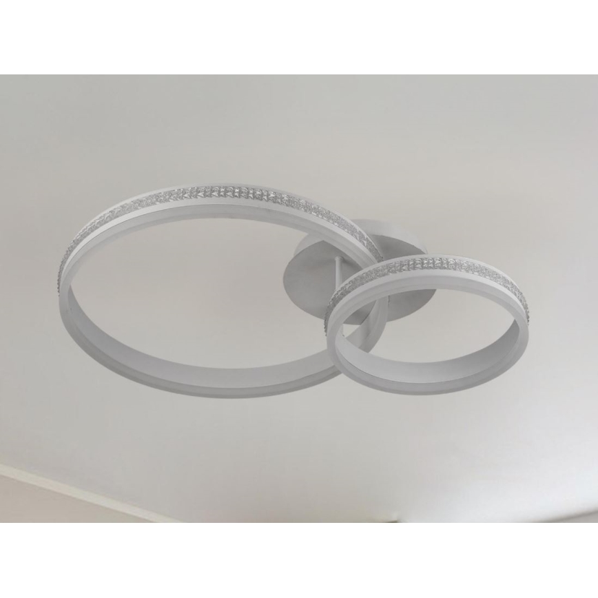 LED loftlampe dæmpbar LED/110W/230V 3000-6500K + fjernbetjening