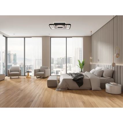 LED loftlampe dæmpbar LED/110W/230V 3000-6500K hvid + fjernbetjening