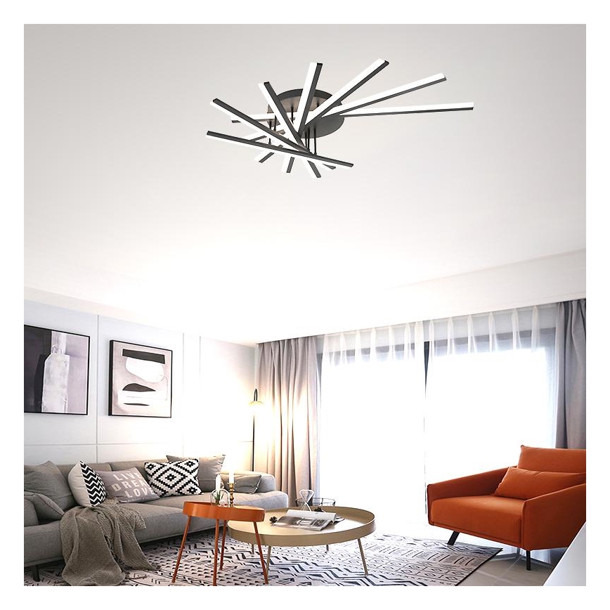 LED loftlampe dæmpbar LED/120W/230V 3000-6500K + fjernbetjening
