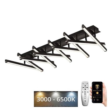 LED loftlampe dæmpbar LED/125W/230V 3000-6500K + fjernbetjening