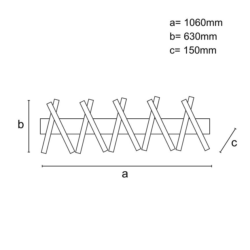 LED loftlampe dæmpbar LED/125W/230V 3000-6500K + fjernbetjening