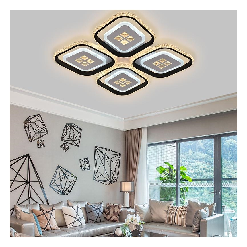 LED loftlampe dæmpbar LED/130W/230V 3000-6500K + fjernbetjening