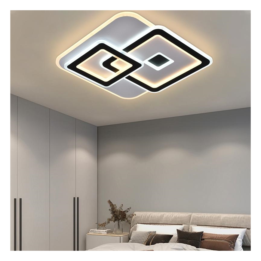 LED loftlampe dæmpbar LED/145W/230V 3000-6500K + fjernbetjening