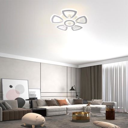 LED loftlampe dæmpbar LED/145W/230V 3000-6500K + fjernbetjening