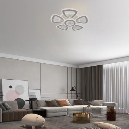LED loftlampe dæmpbar LED/145W/230V 3000-6500K + fjernbetjening