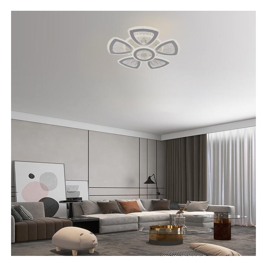 LED loftlampe dæmpbar LED/145W/230V 3000-6500K + fjernbetjening