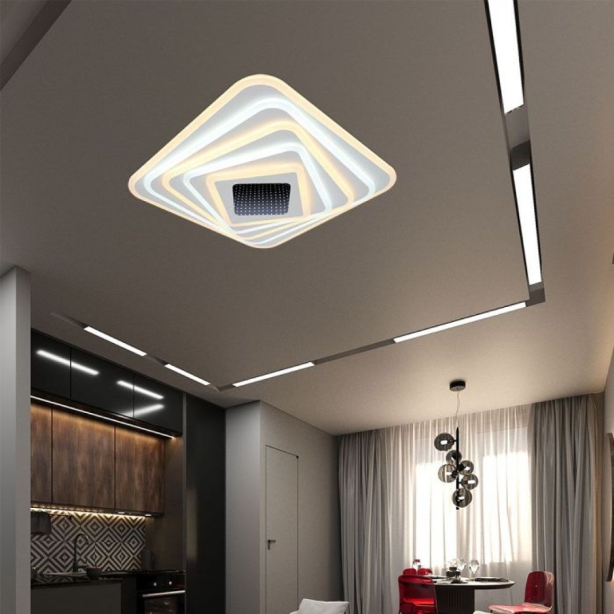 LED loftlampe dæmpbar LED/150W/230V 3000-6500K + fjernbetjening