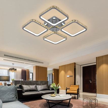 LED loftlampe dæmpbar LED/160W/230V 3000-6500K + fjernbetjening