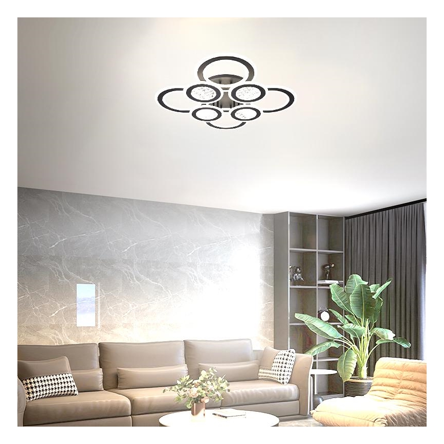 LED loftlampe dæmpbar LED/200W/230V 3000-6500K + fjernbetjening