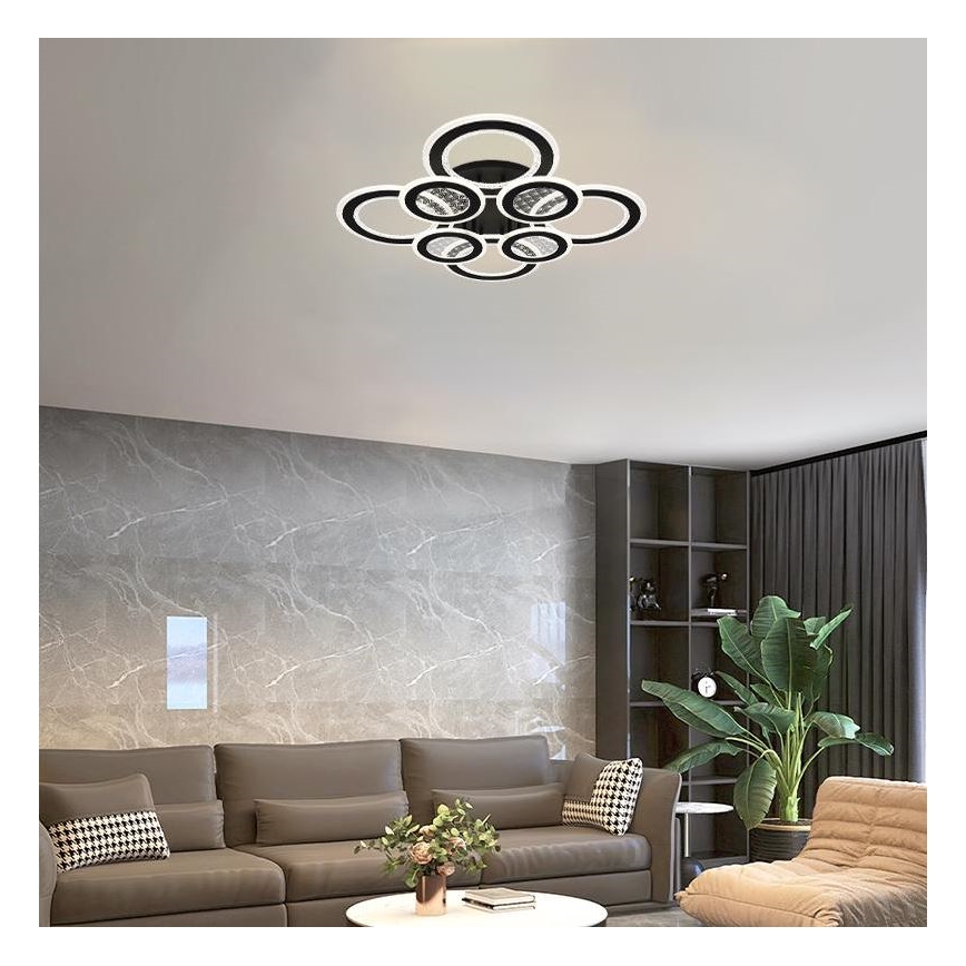LED loftlampe dæmpbar LED/200W/230V 3000-6500K + fjernbetjening