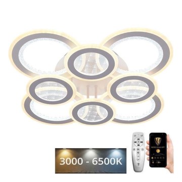 LED loftlampe dæmpbar LED/200W/230V 3000-6500K + fjernbetjening