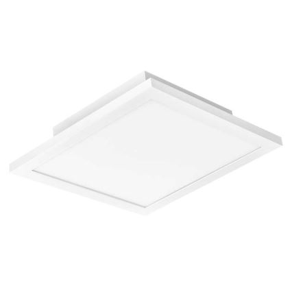 LED loftlampe dæmpbar LED/20W/230V firkantet + fjernbetjening 2700K-6000K