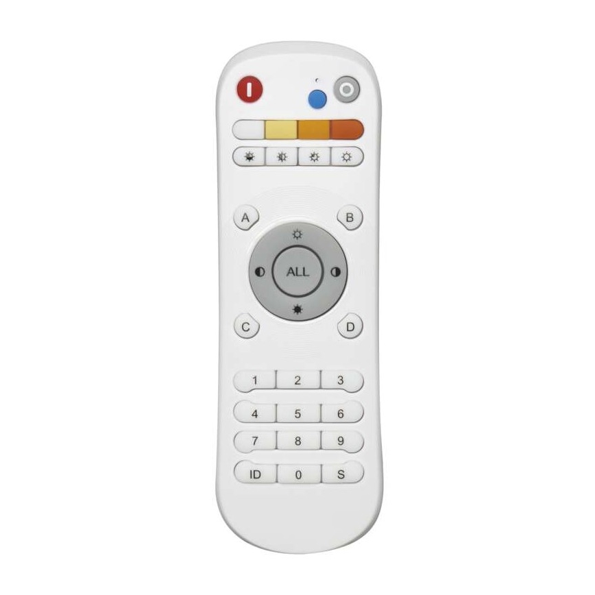 LED loftlampe dæmpbar LED/20W/230V firkantet + fjernbetjening 2700K-6000K