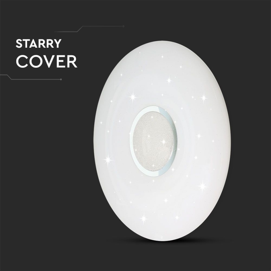 LED loftlampe dæmpbar LED/40W/230V 3000/4000/6500K + fjernbetjening