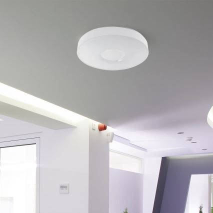 LED loftlampe dæmpbar LED/40W/230V 3000-6500K 39 cm hvid + fjernbetjening