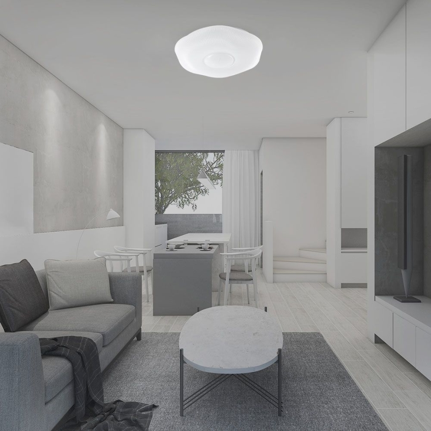 LED loftlampe dæmpbar LED/40W/230V 3000-6500K 40 cm hvid + fjernbetjening