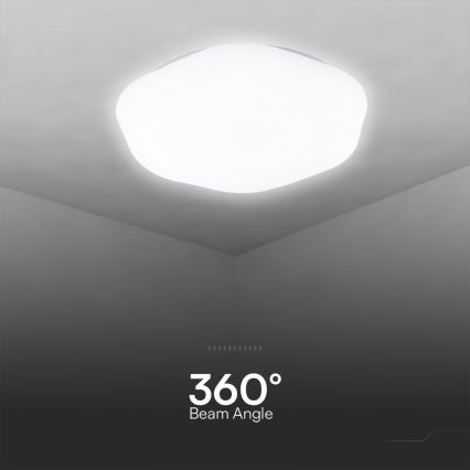 LED loftlampe dæmpbar LED/40W/230V 3000-6500K 40 cm hvid + fjernbetjening