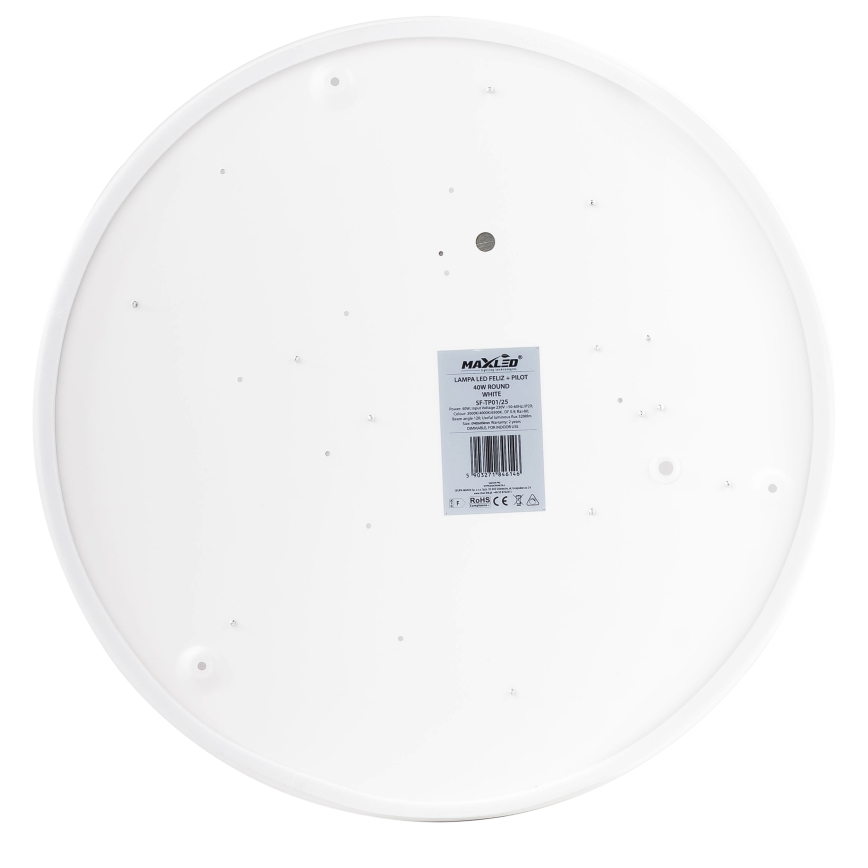 LED loftlampe dæmpbar LED/40W/230V 3000-6500K diameter 40 cm hvid + fjernbetjening