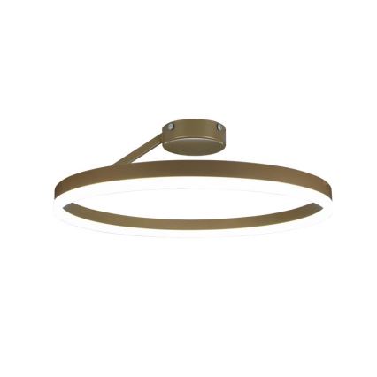 LED loftlampe dæmpbar LED/40W/230V 3000-6500K guldfarvet + fjernbetjening