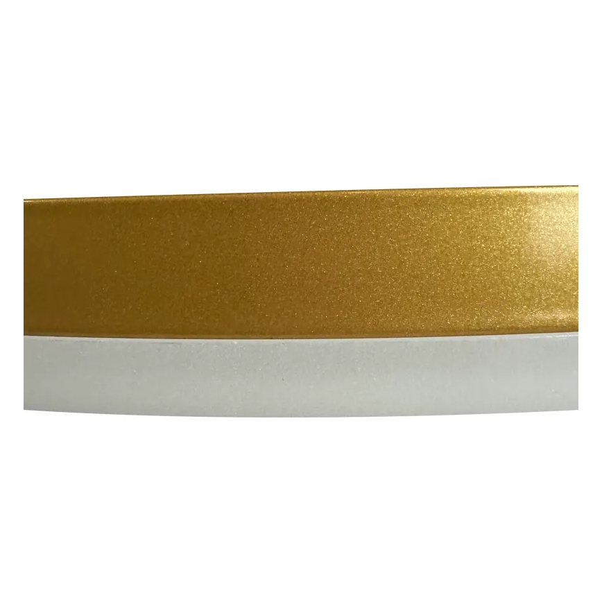 LED loftlampe dæmpbar LED/40W/230V 3000-6500K guldfarvet + fjernbetjening