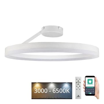 LED loftlampe dæmpbar LED/40W/230V 3000-6500K hvid + fjernbetjening