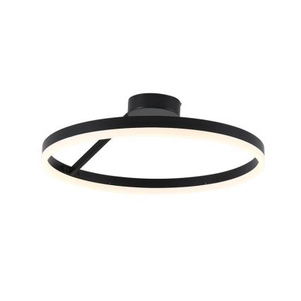 LED loftlampe dæmpbar LED/40W/230V 3000-6500K sort + fjernbetjening