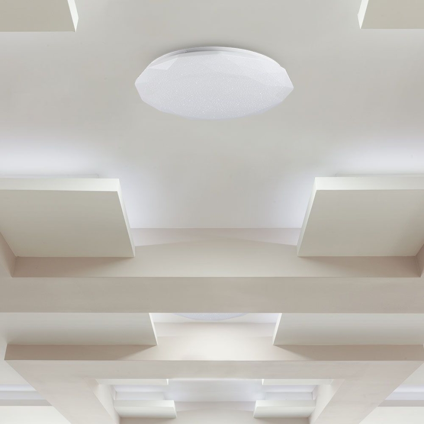 LED loftlampe dæmpbar LED/40W/230V 3000K/4000K/6500K + fjernbetjening