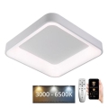 LED loftlampe dæmpbar LED/45W/230V 3000-6500K hvid + fjernbetjening
