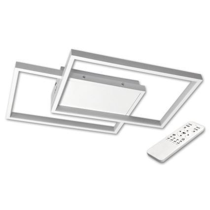 LED loftlampe dæmpbar LED/45W/230V 3000-6500K hvid + fjernbetjening