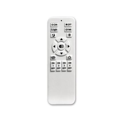 LED loftlampe dæmpbar LED/45W/230V 3000-6500K hvid + fjernbetjening