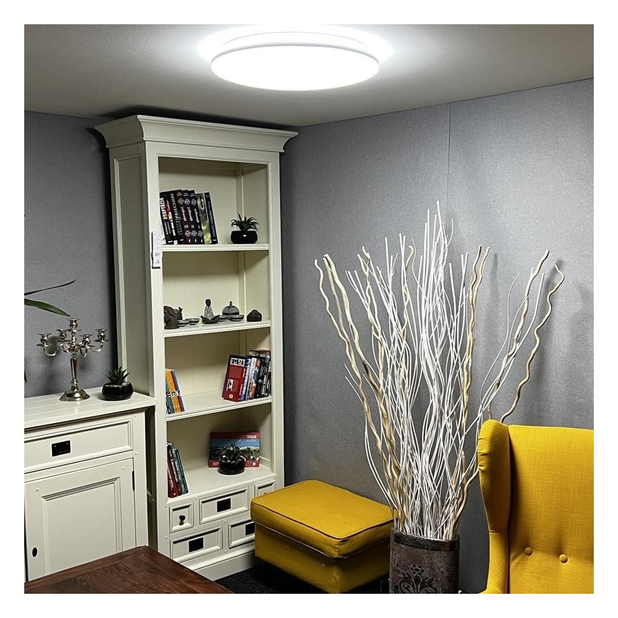 LED loftlampe dæmpbar LED/48W/230V 2700-6500K Wi-Fi Tuya + fjernbetjening