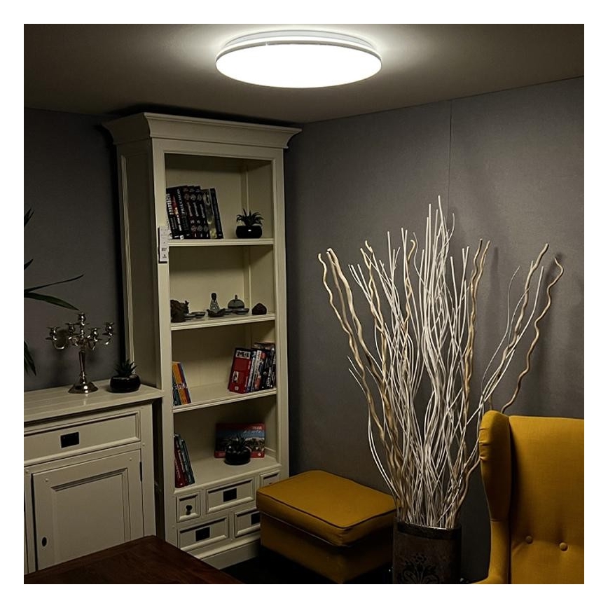 LED loftlampe dæmpbar LED/48W/230V 2700-6500K Wi-Fi Tuya + fjernbetjening
