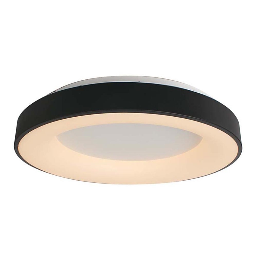 LED loftlampe dæmpbar LED/49W/230V 3000K diameter 60 cm sort