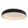 LED loftlampe dæmpbar LED/49W/230V 3000K diameter 60 cm sort