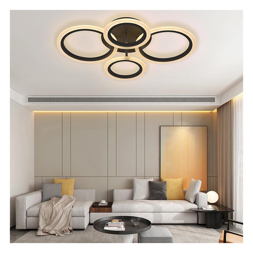 LED loftlampe dæmpbar LED/50W/230V 3000-6500K + fjernbetjening