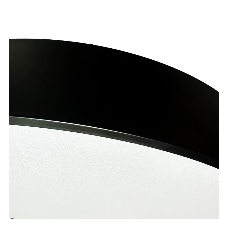 LED loftlampe dæmpbar LED/50W/230V 3000-6500K sort + fjernbetjening