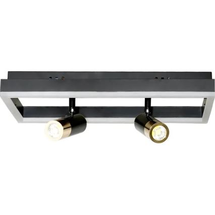 LED loftlampe dæmpbar LED/50W/230V 3000-6500K sort + fjernbetjening