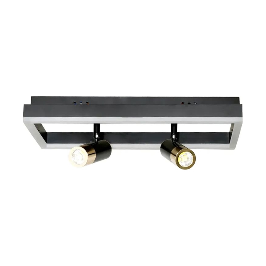 LED loftlampe dæmpbar LED/50W/230V 3000-6500K sort + fjernbetjening