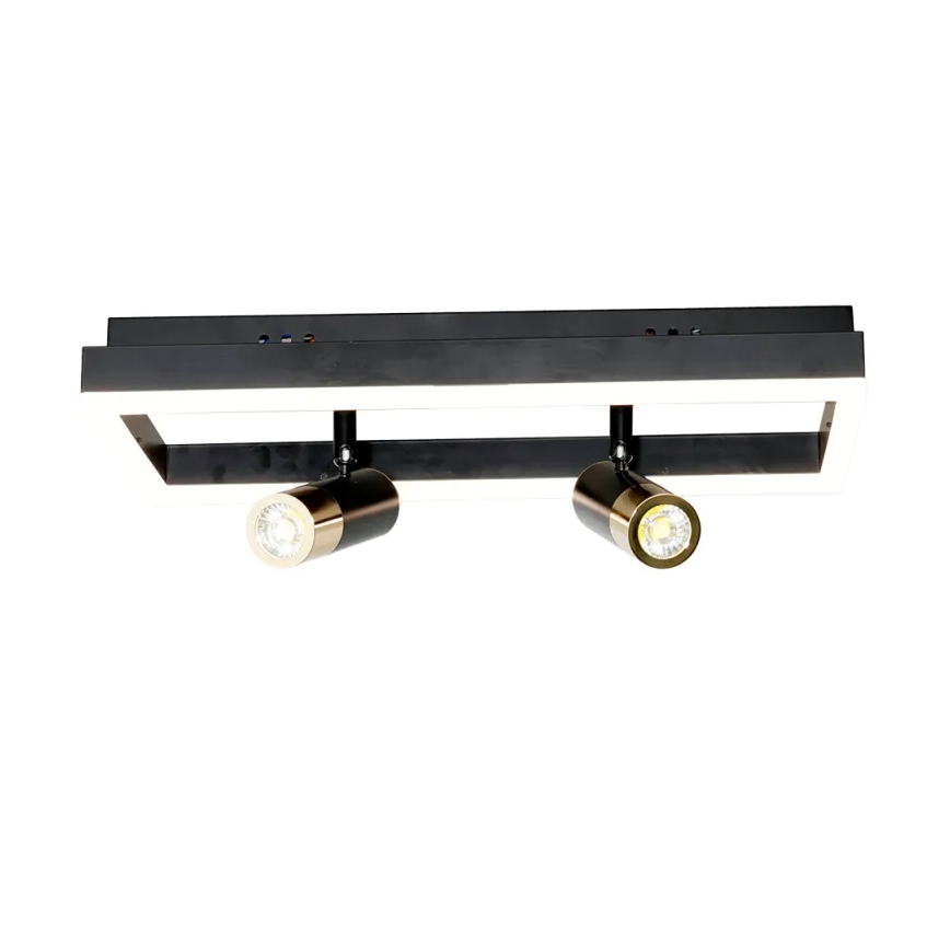 LED loftlampe dæmpbar LED/50W/230V 3000-6500K sort + fjernbetjening