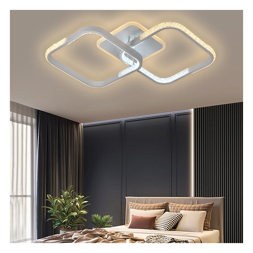 LED loftlampe dæmpbar LED/55W/230V 3000-6500K + fjernbetjening