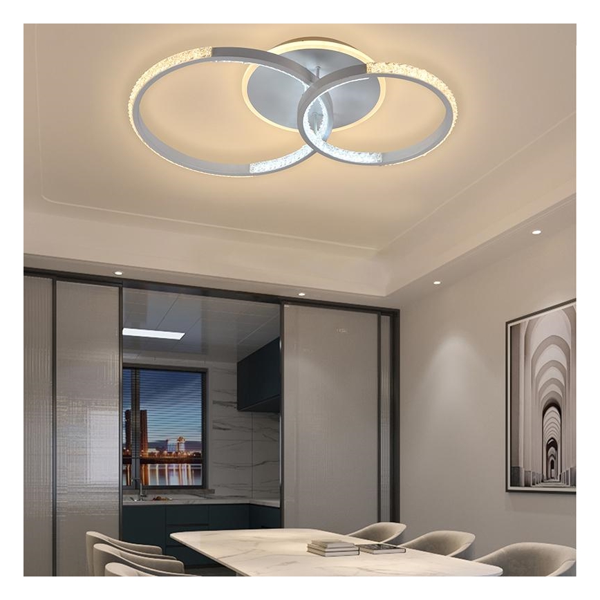 LED loftlampe dæmpbar LED/55W/230V 3000-6500K + fjernbetjening