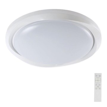 LED loftlampe dæmpbar LED/60W/230V 3000-6500K 49,2 cm hvid + fjernbetjening