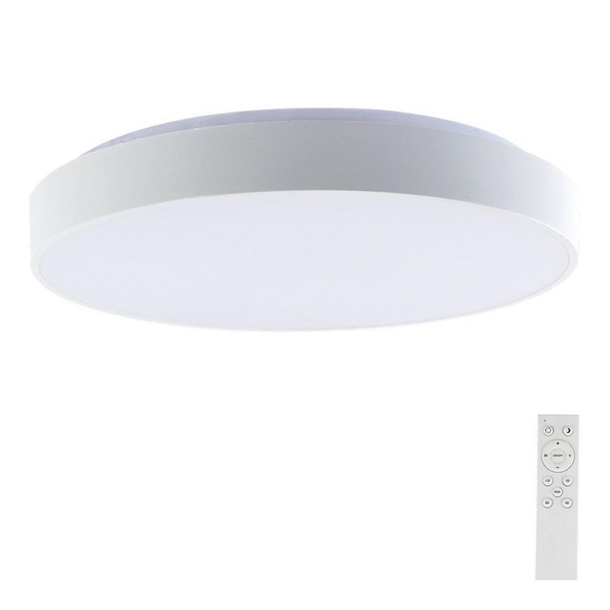 LED loftlampe dæmpbar LED/60W/230V 3000-6500K 49,5 cm hvid + fjernbetjening