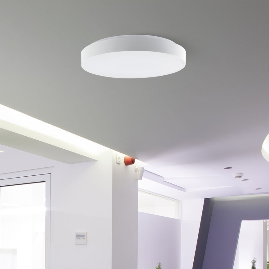 LED loftlampe dæmpbar LED/60W/230V 3000-6500K 49,5 cm hvid + fjernbetjening