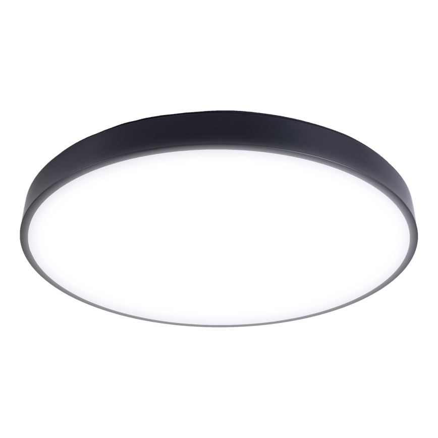 LED loftlampe dæmpbar LED/60W/230V 3000-6500K diameter 60 cm sort + fjernbetjening