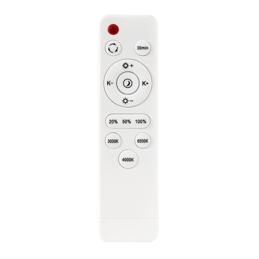 LED loftlampe dæmpbar LED/60W/230V 3000-6500K diameter 60 cm sort + fjernbetjening
