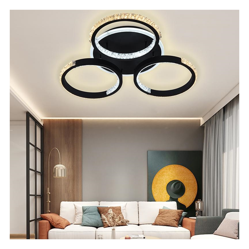 LED loftlampe dæmpbar LED/60W/230V 3000-6500K + fjernbetjening