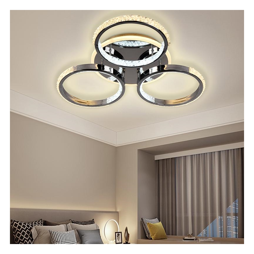 LED loftlampe dæmpbar LED/60W/230V 3000-6500K + fjernbetjening