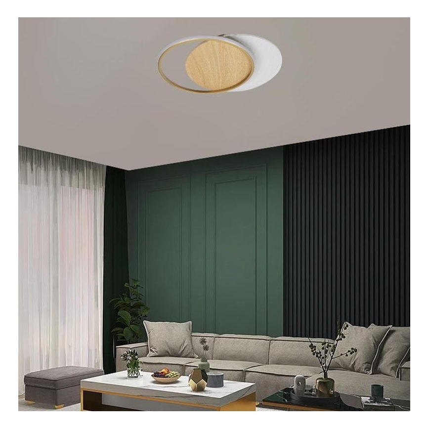 LED loftlampe dæmpbar LED/60W/230V 3000-6500K + fjernbetjening